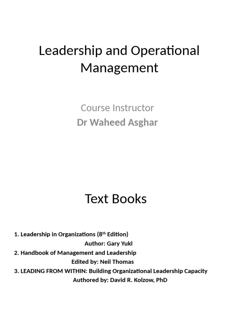Leadership and Management Essentials | PDF | Leadership | Motivation