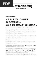 Download Al-muntalaq - Versi Ringkasan by Abi Syafiah SN78106316 doc pdf