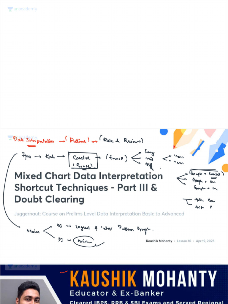 Mixed Chart Data Interpretation Shortcut Techniques Part III Doubt ...