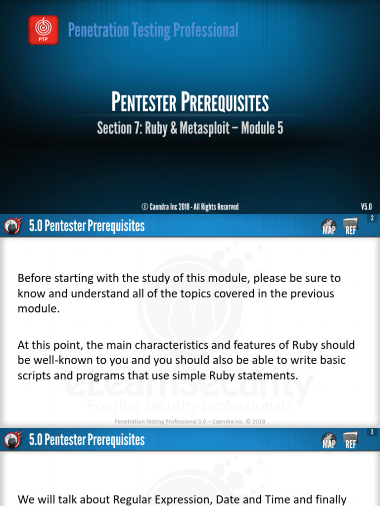 5 Pentesters Prerequisites | PDF | Regular Expression | Computer File