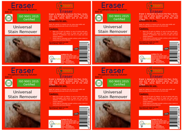 Commercial Stickers 19112019 Eraser | PDF | Textiles