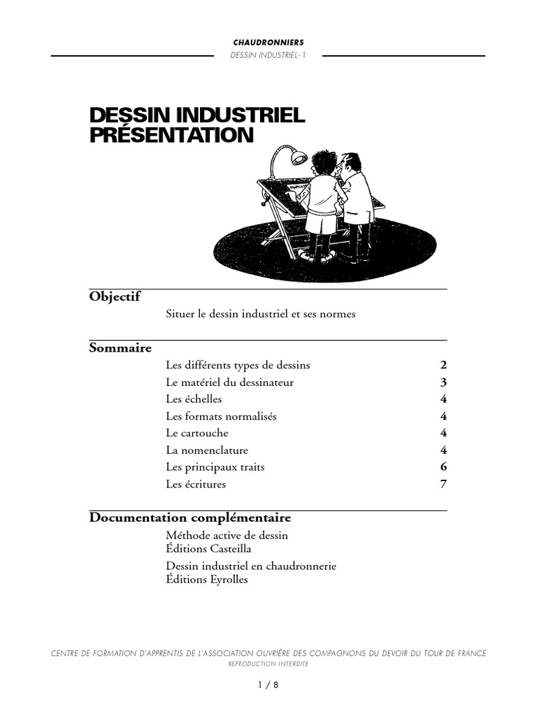 Introduction au dessin industriel | PDF | Dessin technique | Dessin