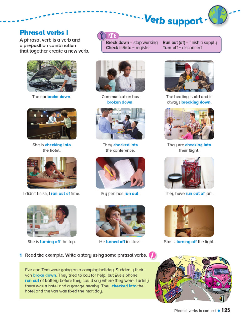 Destination - B1 - VerbSupport 5 Primaria | PDF | Language Families ...