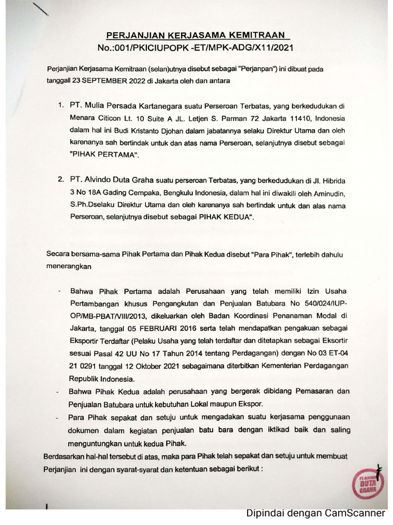 PKS Adg-Persada | PDF