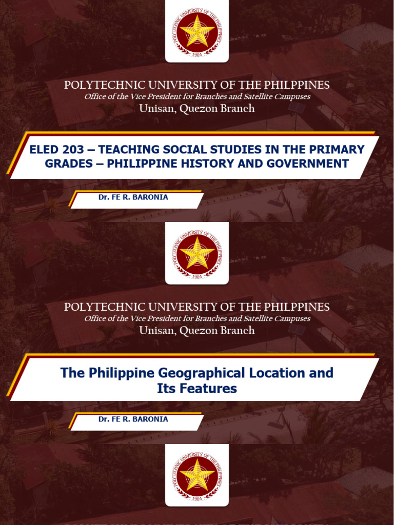 Philippine Geography and Features Overview | PDF | Philippines | Luzon