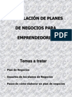 Plan de Negocios