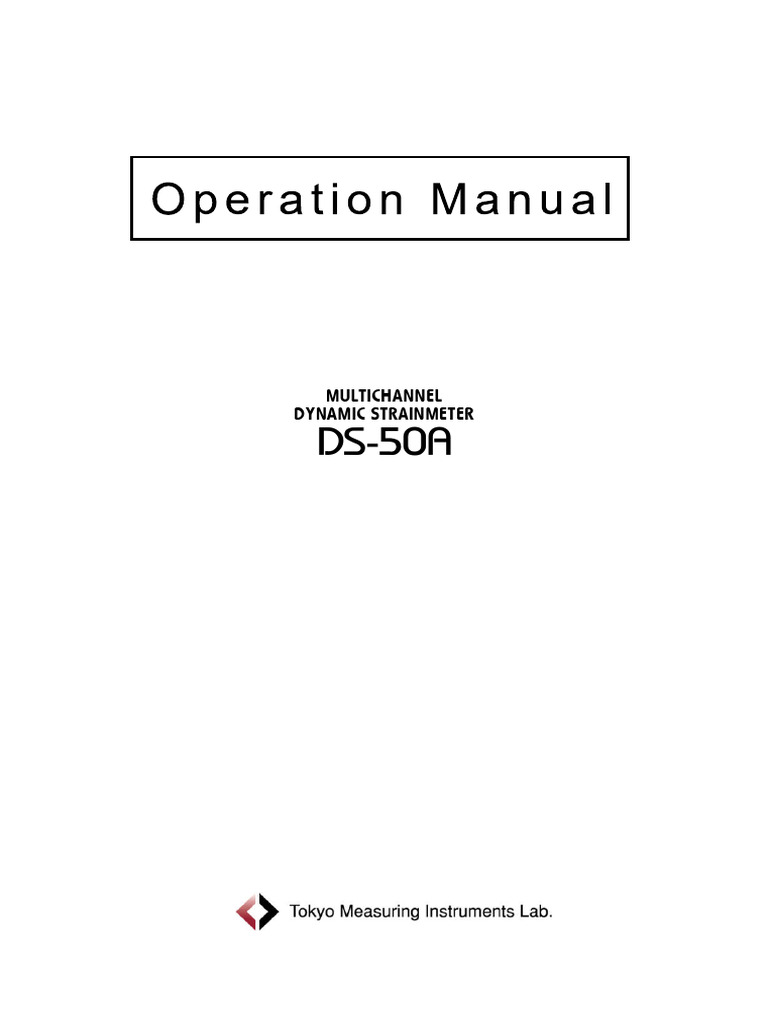 Multichannel Dynamic Strainmeter | PDF