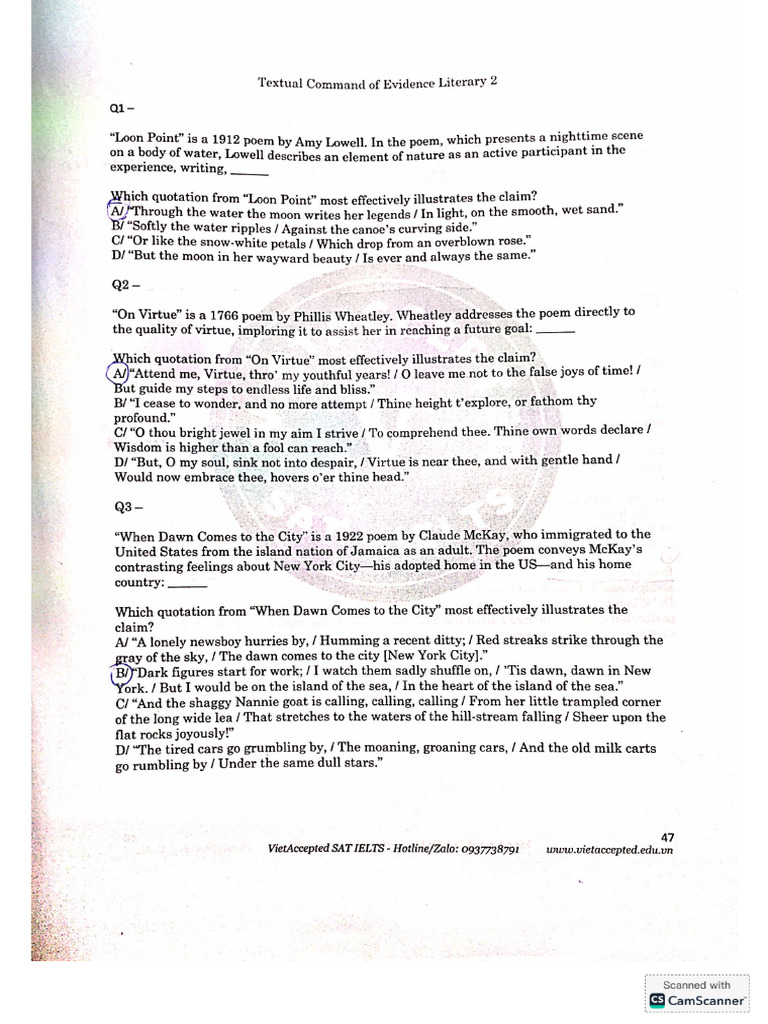 HW Literary Page 47 | PDF