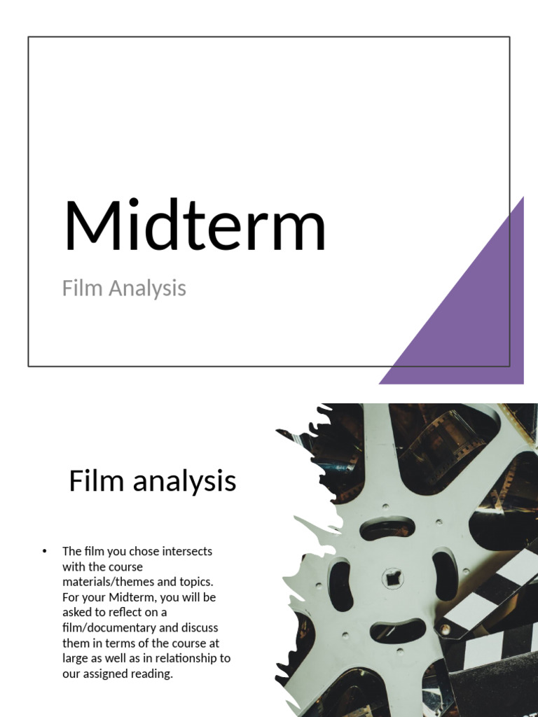 Midterm Film Analysis | PDF | Language Arts & Discipline | Foreign ...