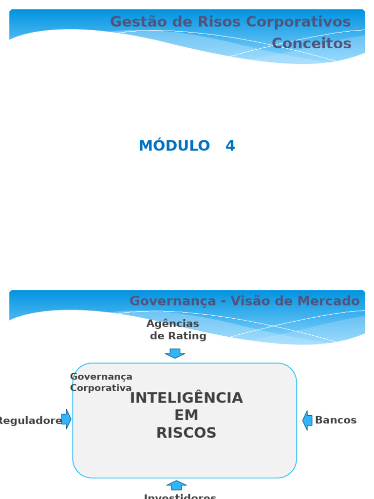 Gestão de Riscos e Governança Corporativa | PDF | Governança ...