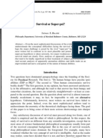 Stephen E. Braude- Survival or Super-psi?