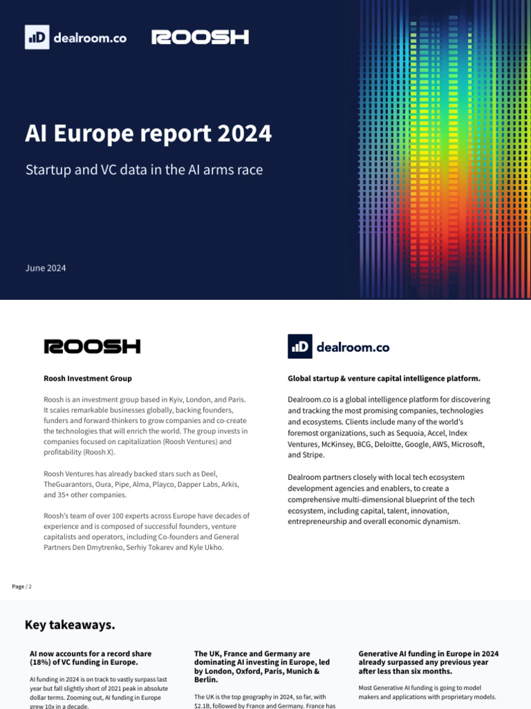 Ai Europe Report 2024 Pdf Artificial Intelligence Intelligence
