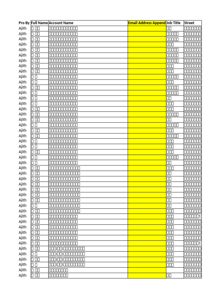 Ajit Char 2024 Q3 Email Append SAP Team 21-Sep | PDF