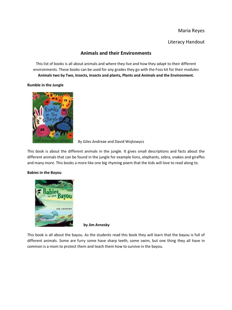 Literacy Handout | PDF