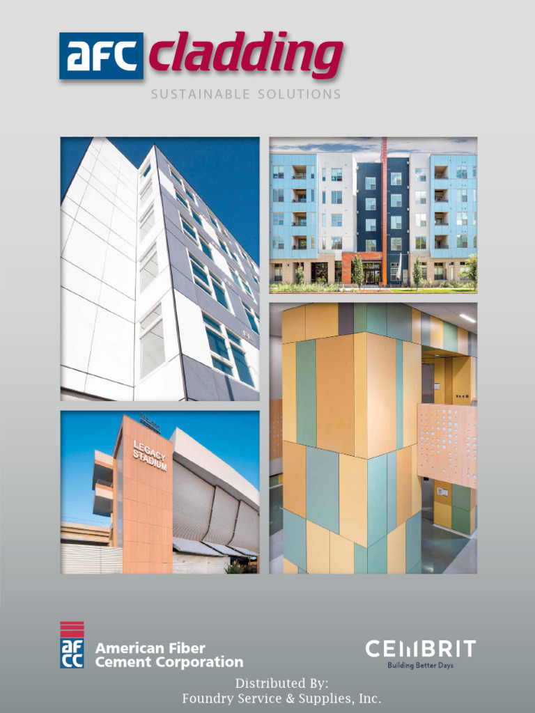 AFCC-2021-Cladding-Brochure | PDF | Building Insulation | Building ...