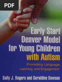 Early Start Denver Model For Young Children With Autism