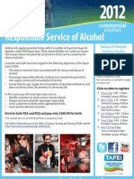 Responsible Service of Alcohol: Courses Commercial