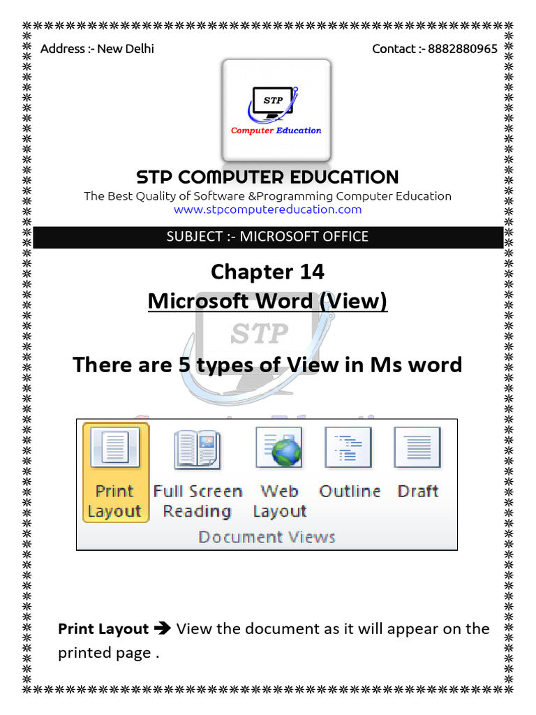 Ms Word View Hidden Characters