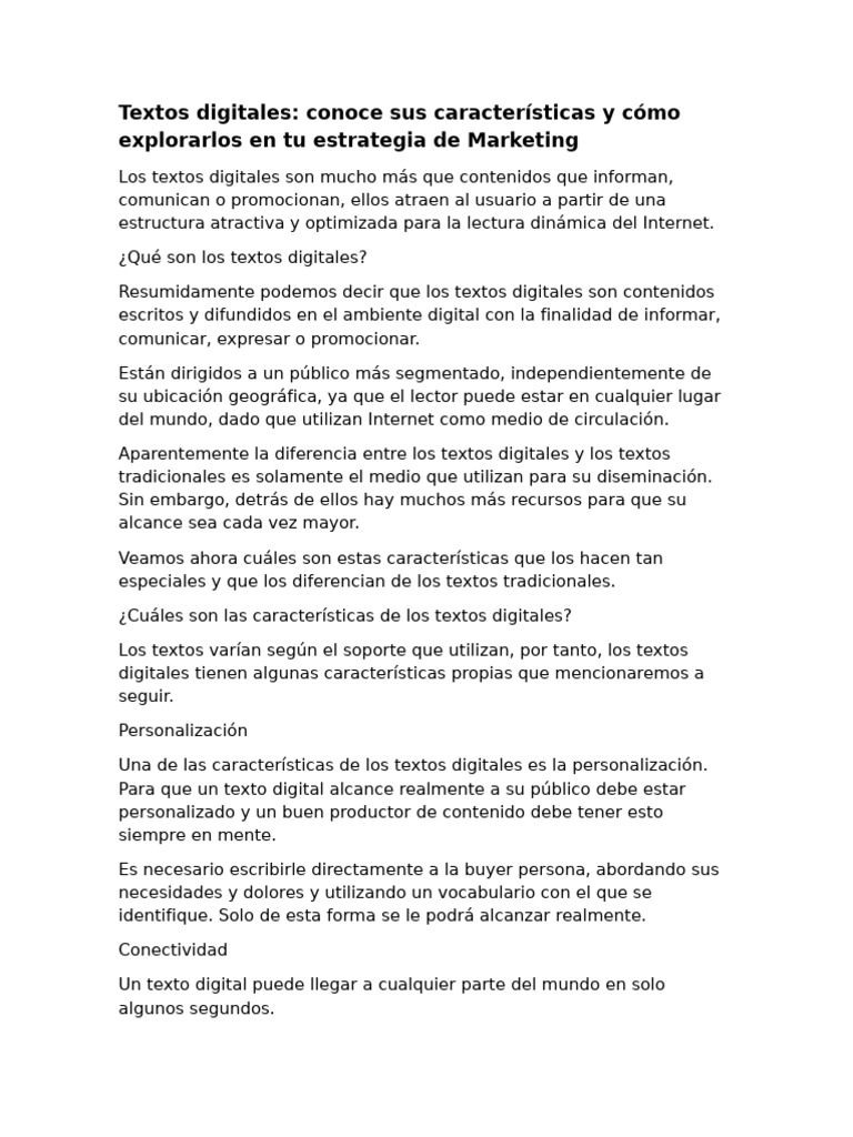 Texto Digital | PDF | Internet | Blog