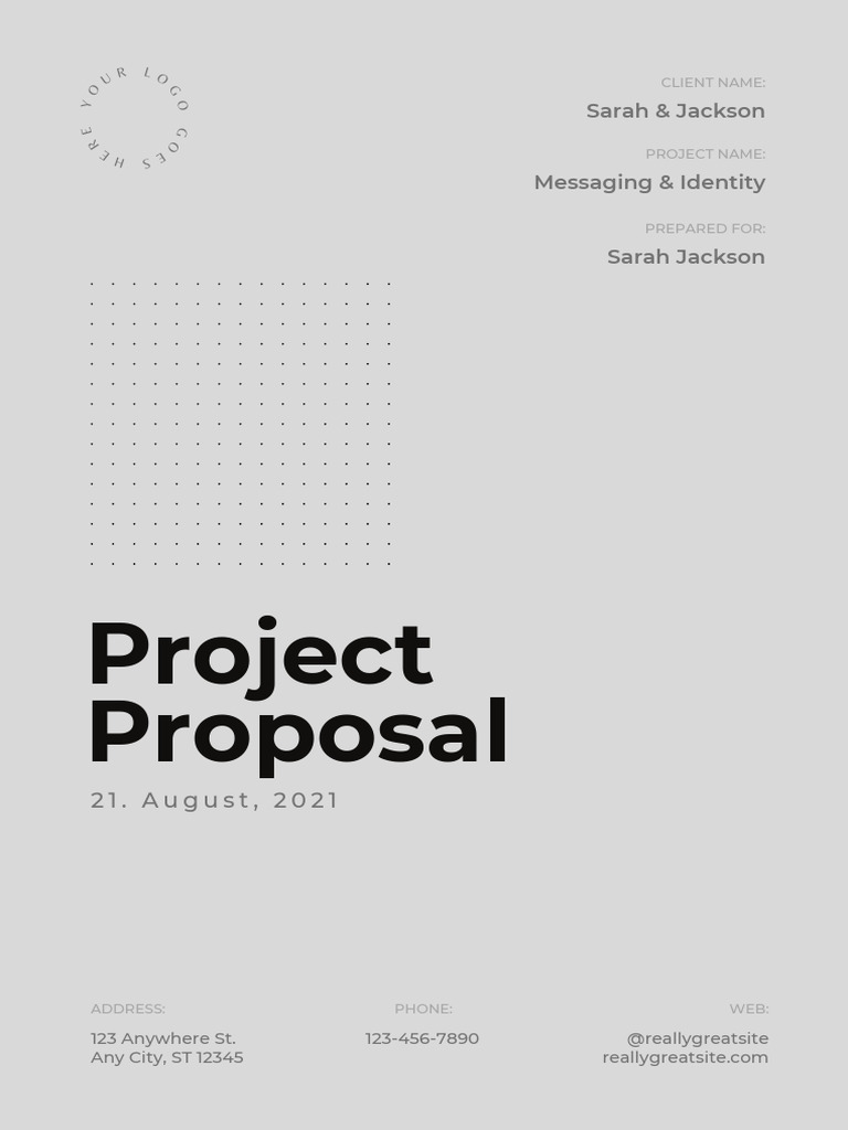 Brand Identity Proposal | PDF | Brand | Marketing