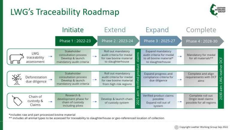 LWG Traceability Roadmap | PDF | Business | Systems Engineering