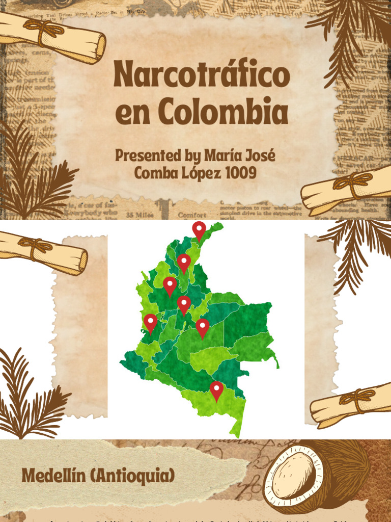 Narcotráfico en Colombia | PDF | Crimen organizado | Colombia