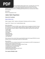 Selenium Resume