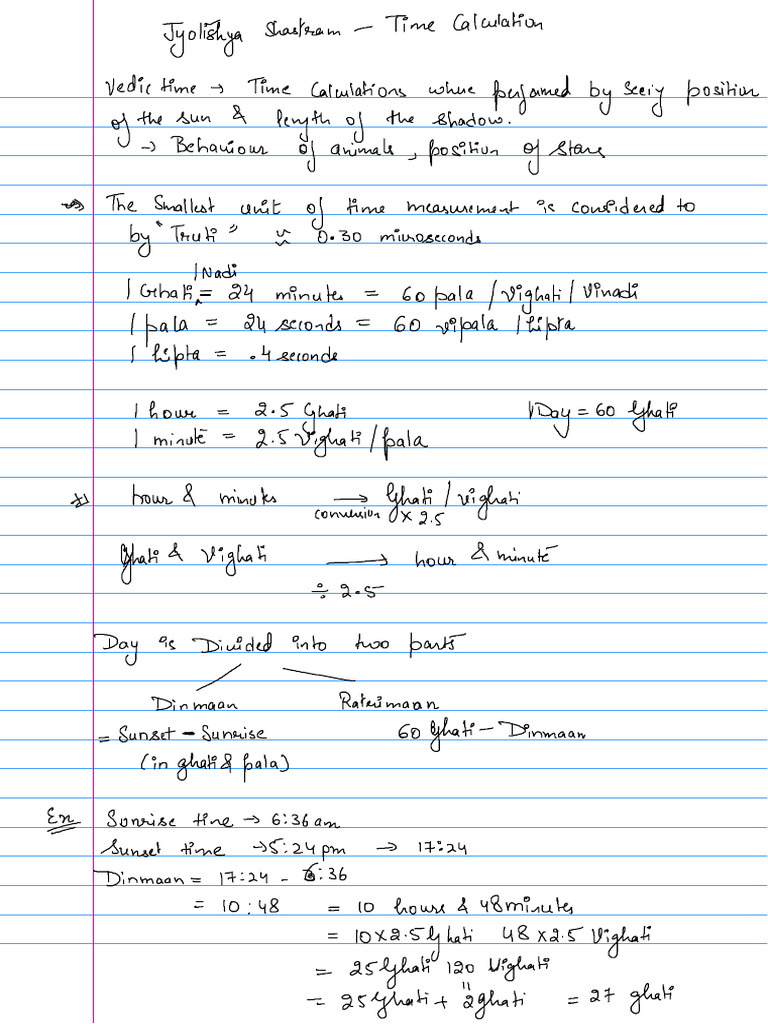 Time Calculation 1 | PDF