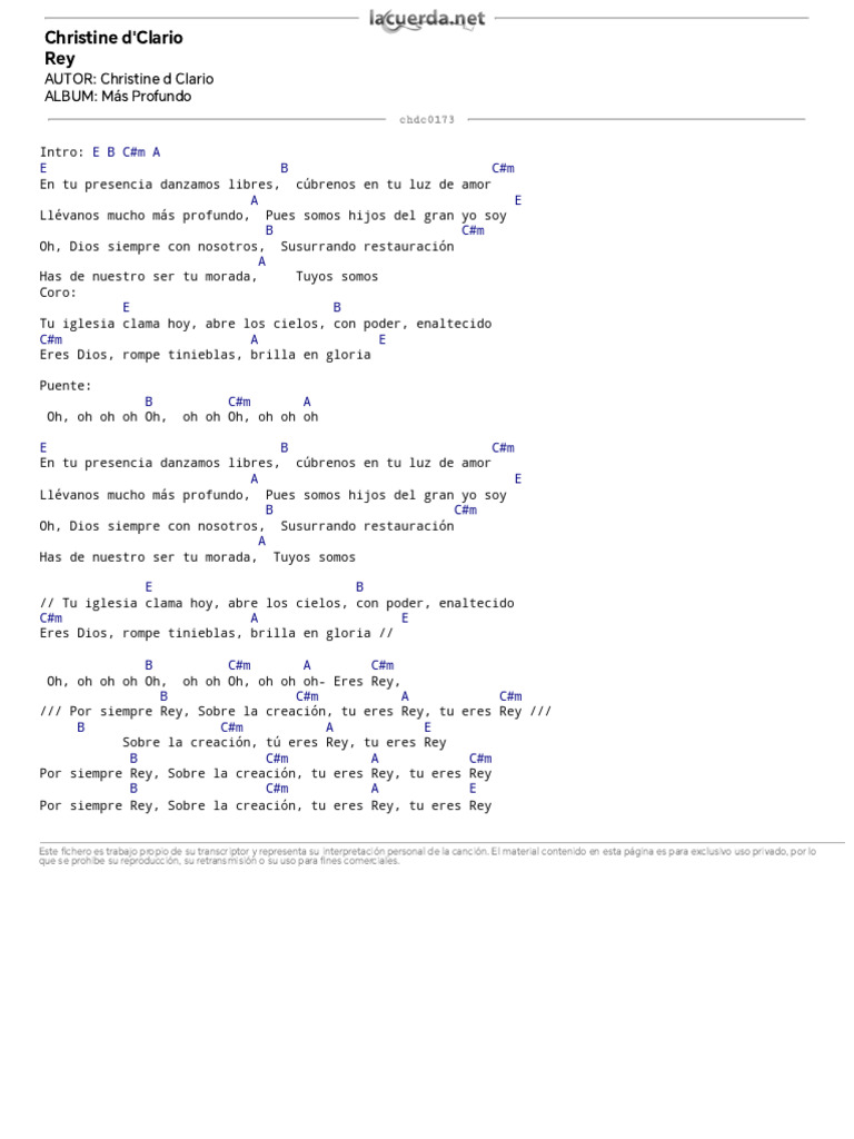 Letra de 