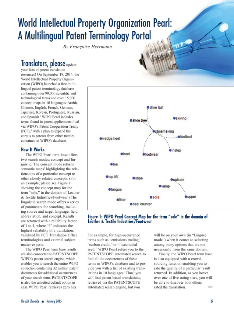 WIPO Language Resource Sheet | PDF | World Intellectual Property ...