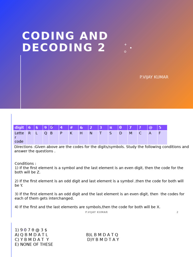 Coding and Decoding 2 | PDF | Matrix (Mathematics) | Mathematical Concepts