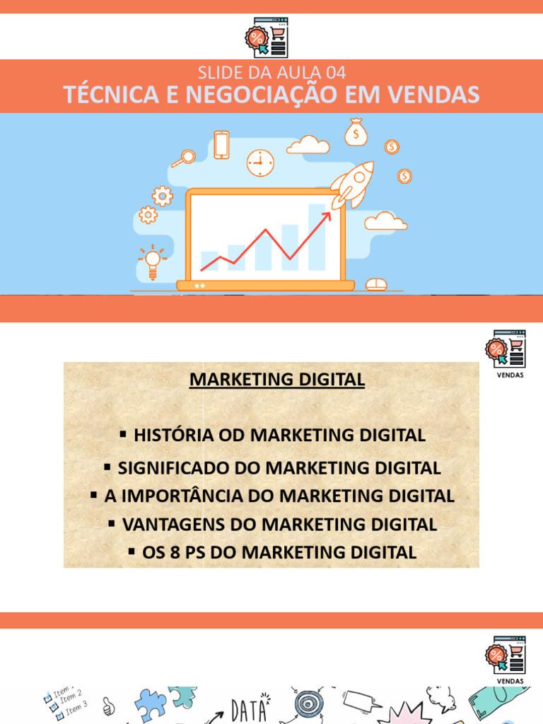 Fundamentos do Marketing Digital e Vendas | PDF | Marketing | Marketing ...