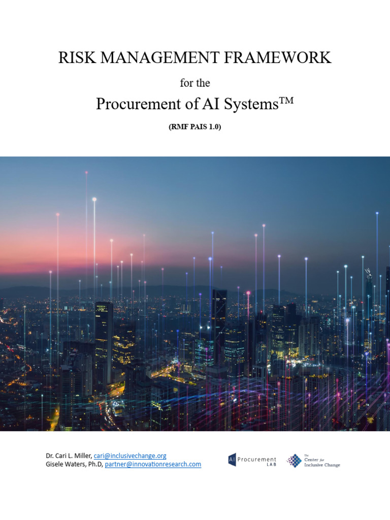 2024 Risk Management Framework For AI Procurement 1708567742 | PDF ...