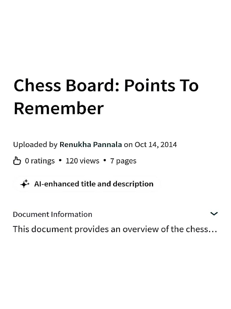 Chess Combination E Pdf