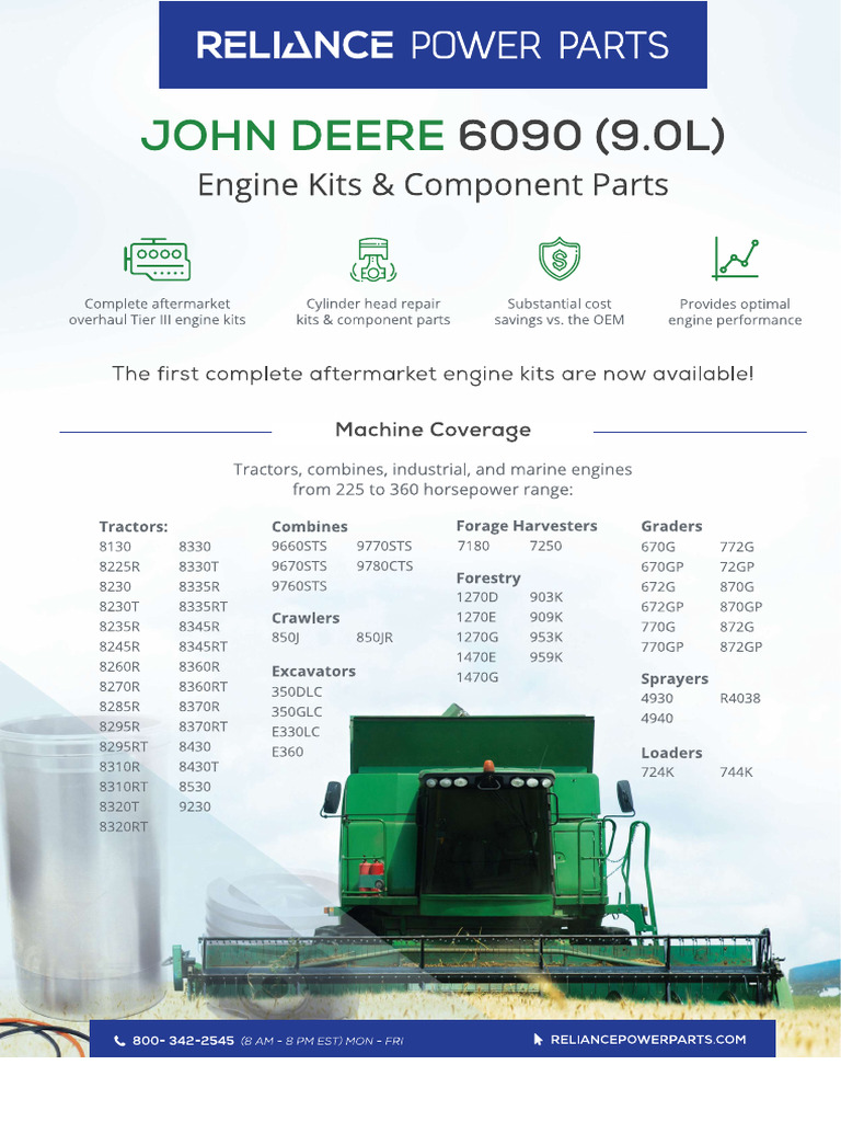 John Deere 6090 - 9.0L | PDF