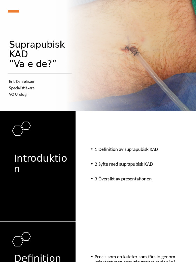 Suprapubisk KAD Presentation För Avd 230306 | PDF