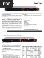 Tesira Ex Ubt Avb Usb Expander Operation Manual | PDF | Usb | Bluetooth