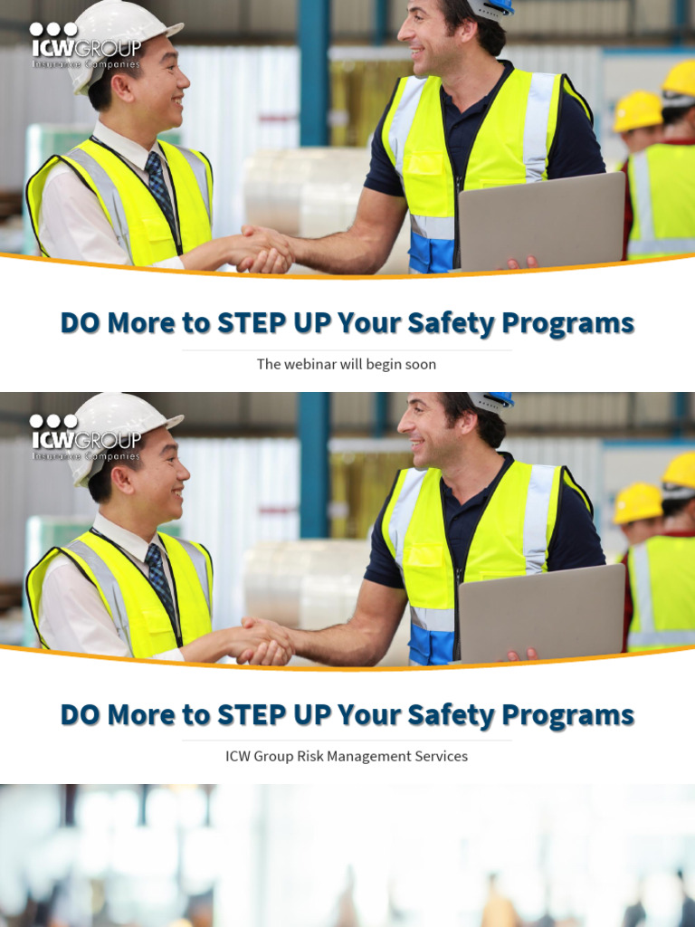 STEP UP To Safety Do MORE Part 2 2023 - FINAL | PDF | Occupational ...