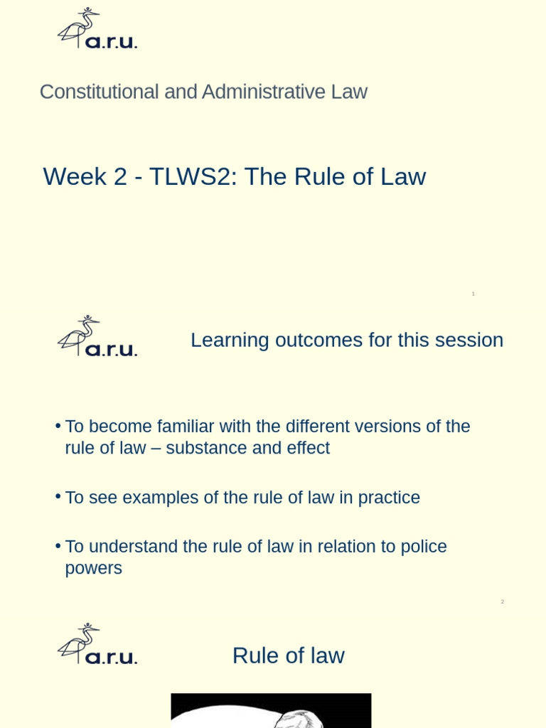 Understanding the Rule of Law in UK Law | PDF | Rule Of Law | Justice