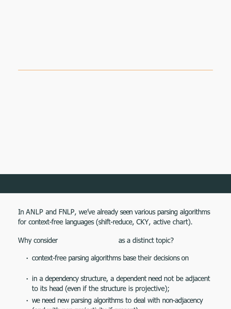 18-Graph Based Dependency Parsing-19-09-2024 | PDF | Parsing | Syntax