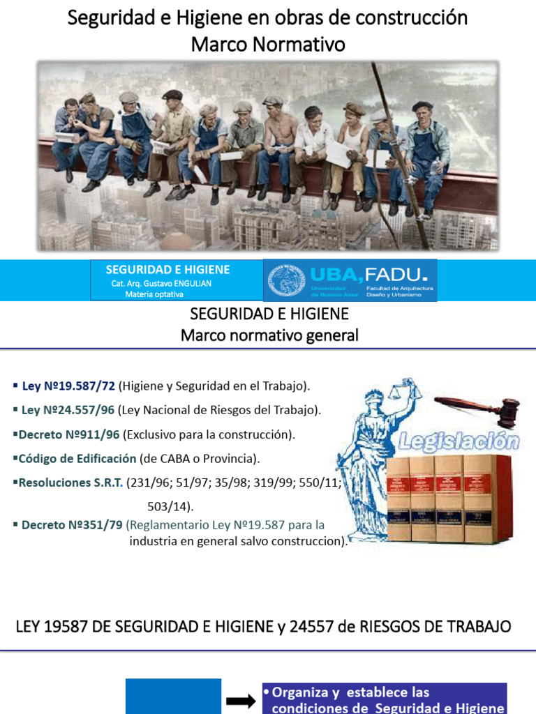 T 2 Marco Normativo de Hys | PDF | Tecnología