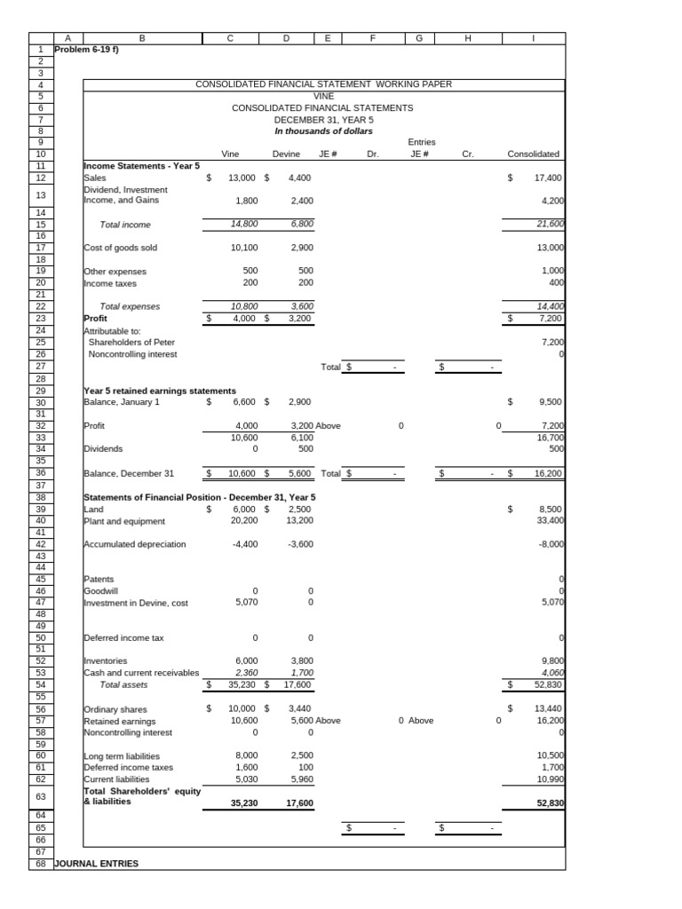 10e Problem 6-19 | PDF | Retained Earnings | Dividend