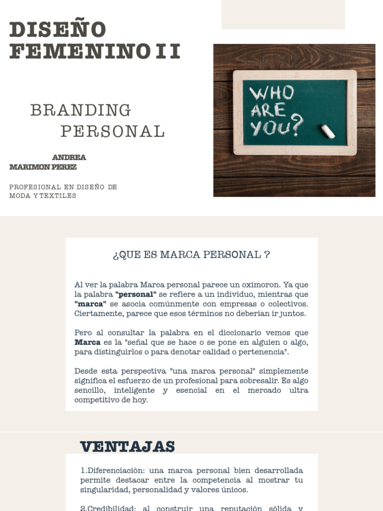 Marca Personay y Personal Branding | PDF | Gestión de la marca | Marca