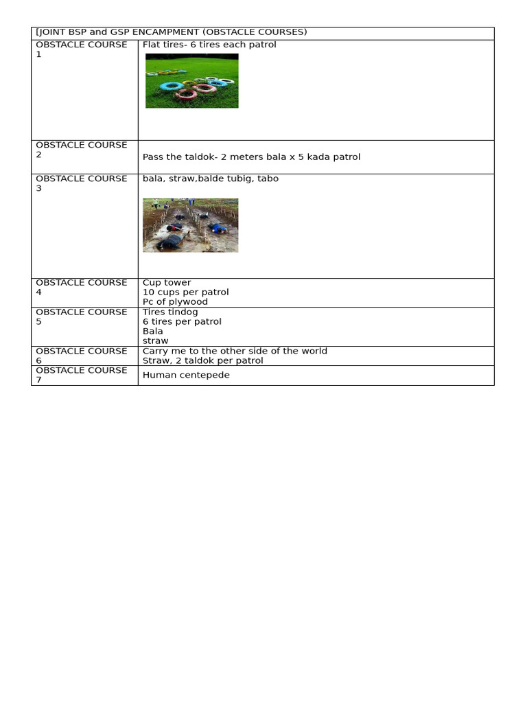 JOINT BSP and GSP ENCAMPMENT | PDF | Sports & Recreation | Home & Garden
