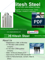 M/S Hitesh Steel Duplex Steel Division Maharashtra India