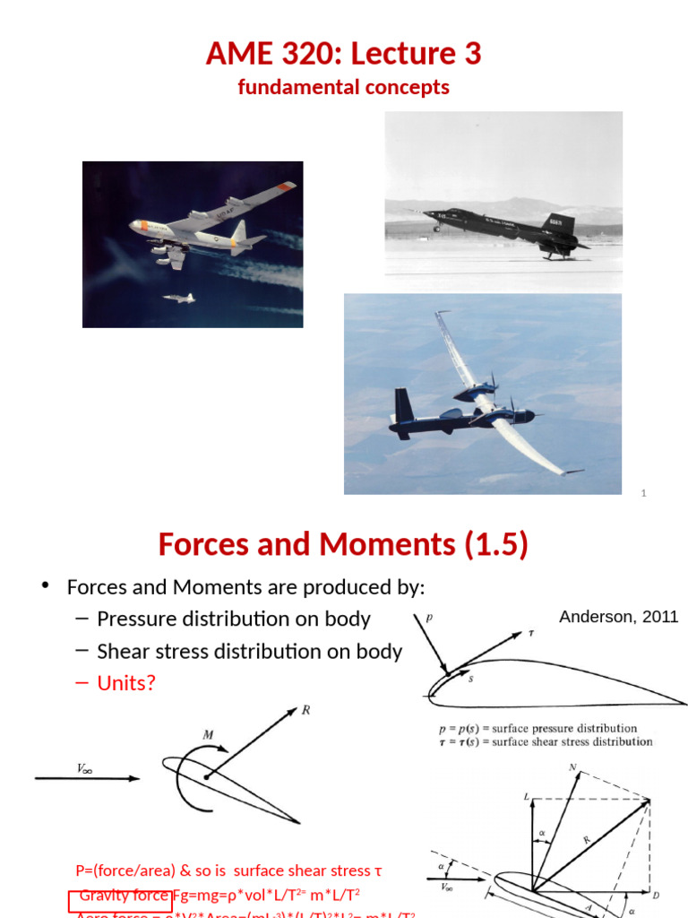 Forces and Moments in Aerodynamics | PDF | Viscosity | Fluid Dynamics