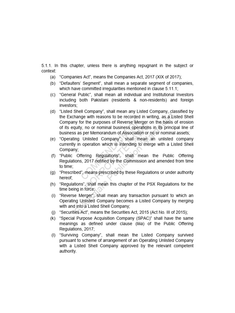 psx-rulebook-pdf-securities-finance-stocks