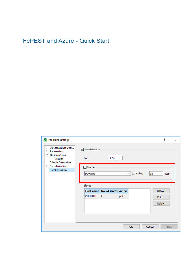 FePEST 7.3 Quick Start on Azure | PDF | Microsoft Azure | Command Line ...
