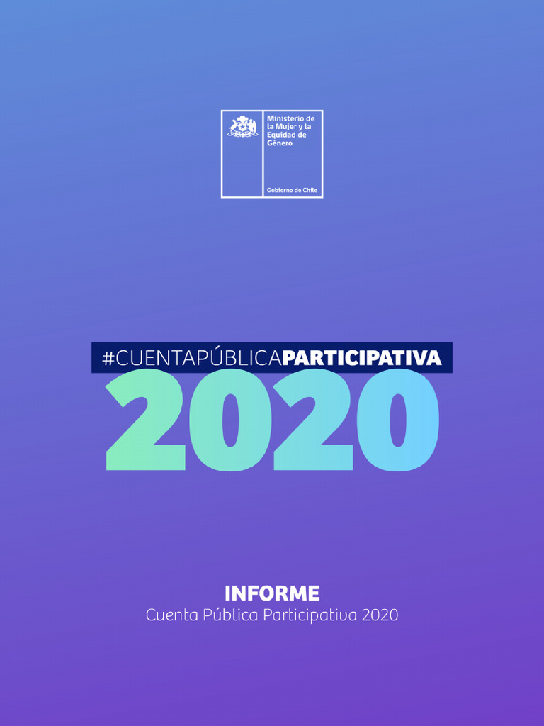 Informe Final CPP 2020 | PDF | La violencia contra las mujeres ...