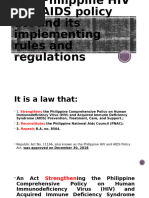 Philippine HIV and AIDS Policy Act 11166 | PDF | Hiv/Aids
